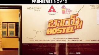 Boys Hostel Trailer (Telugu)| Premieres Nov 10 | ETVWin | Nithin Krishnamurthy| B.Ajaneesh Loknadhan