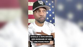 Joe Smith Wife Didn’t Inform Him About Starting An Onlyfans Page…Was She Wrong? #blackwoman