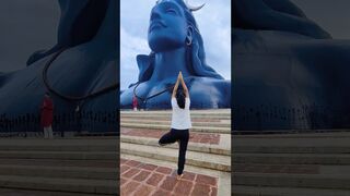 Adiyogi - The Source of Yoga ????‍♀️????️????️????️#yoga #peace #adiyogistatue #coimbatore #tamilnadu