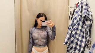 See Through Lingerie and Clothes Try on Haul