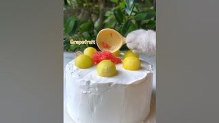 ????Easy DIY Cake With Watermelon And Strawberries!????#catsofyoutube #tiktok #shorts