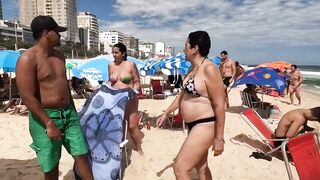 ???????? LEBLON Beach Rio de Janeiro Walking Tour BRAZIL????