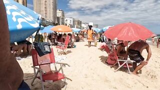 ???????? LEBLON Beach Rio de Janeiro Walking Tour BRAZIL????