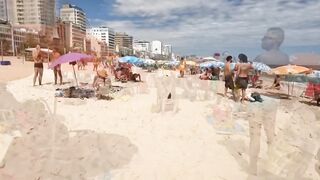 ???????? LEBLON Beach Rio de Janeiro Walking Tour BRAZIL????