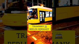 ????Tram /Berlin-Germany#shorts #tram #explorewithyazhan #travel