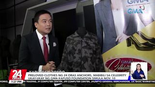 Preloved clothes ng 24 Oras anchors, mabibili sa Celebrity Ukay-Ukay ng GMA Kapuso... | 24 Oras