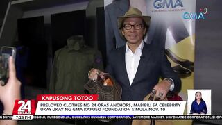 Preloved clothes ng 24 Oras anchors, mabibili sa Celebrity Ukay-Ukay ng GMA Kapuso... | 24 Oras