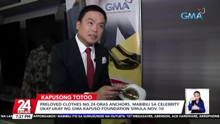 Preloved clothes ng 24 Oras anchors, mabibili sa Celebrity Ukay-Ukay ng GMA Kapuso... | 24 Oras