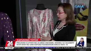 Preloved clothes ng 24 Oras anchors, mabibili sa Celebrity Ukay-Ukay ng GMA Kapuso... | 24 Oras