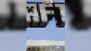 Minecraft Pixal Art ???????? #pixalart #minecraft #art #pixal #games