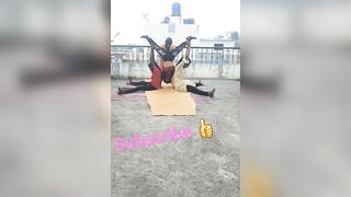 Yoga step by students on Yadav Brand 2 #song #trending #viral #youtubeshort #shortsviral #shorts