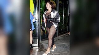 Ashley Graham Stole the Show at Odell Beckham's Party A Lacy Lingerie Flash to Remember!