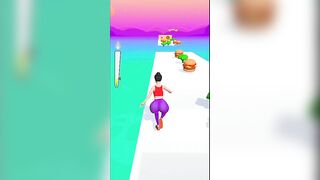 Twerk race 3d #shorts #short #gaming #twerk