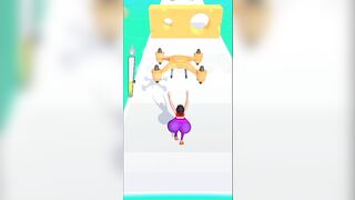 Twerk race 3d #shorts #short #gaming #twerk