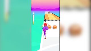 Twerk race 3d #shorts #short #gaming #twerk