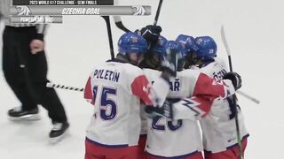 2023 World U17 Hockey Challenge Highlights - USA vs Czechia, Semi Final