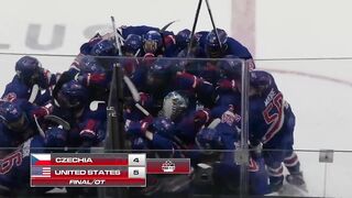 2023 World U17 Hockey Challenge Highlights - USA vs Czechia, Semi Final