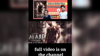 Salaar Trailer Announced And Timing? ???? Updated By Himanshu Kumar