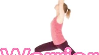 Simple Yet Surprisingly Effective Home Shoulder and Back Stretch - Relaxing Yoga with Warrior I POSE