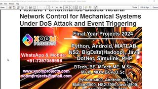 Flexible Performance Based Neural Network Control for Mechanical Systems Under DoS Attack and Event