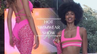 ???? 2023 MIAMI SWIMWEAR COLLECTION｜SLOW????｜#lingerie #fashion #model ????✨