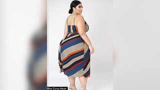 Plus Size Sexy Lingerie Fashion Model Try On #plussize #lingerie #curvy