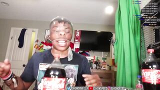 IShowSpeed Does Coke A & C0ndom Challenge and nearly dies ????????