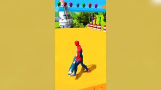 GTA 5 Epic Ragdolls/Spiderman Funny Compilation #61 (GTA5, Euphoria Physics, Funny Moments) #shorts