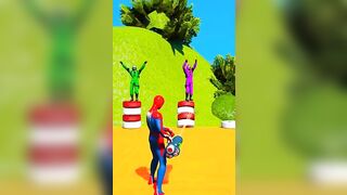 GTA 5 Epic Ragdolls/Spiderman Funny Compilation #61 (GTA5, Euphoria Physics, Funny Moments) #shorts