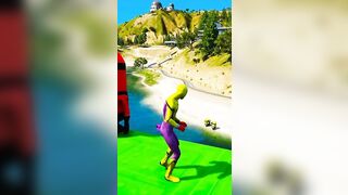 GTA 5 Epic Ragdolls/Spiderman Funny Compilation #137 (GTA5, Euphoria Physics, Funny Moments) #shorts