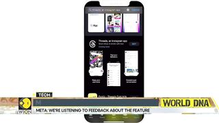 Meta will stop pushing Threads posts to Facebook and Instagram | World DNA | WION