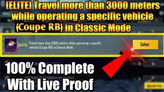 [ELITE] Travel More Than 3000 Meters While Operating A Specific Vehicle (Coupe RB) In Classic Mode