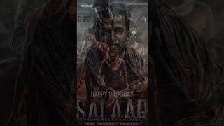 Salaar Trailer Confirmed Release Date & Time ???????? | Prabhas | Prashanth Neel | Vivek Joshi #shorts