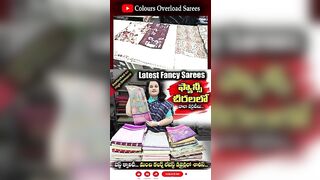 Exclusive Latest Fancy Sarees | Restocked on High Demand | New Models Added--Colours Overload Sarees