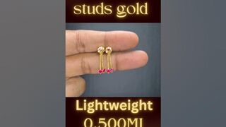 baby ear #studs #gold models #బేబీ బంగారం #చెవిలి