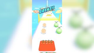 Stacking Color Fruits 2 #games #ytshorts #viral