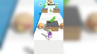 Fitness Diet Race Game 35 - #ytshorts #games #viral