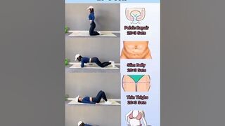 Yoga pilates reduce belly fat at home ???? #workout #yoga #fitness #sports #yogapilates