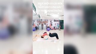 LƯNG GẦY EO THON BỤNG PHẲNG RÕ RỆT VỚI BÀI TẬP YOGA CÙNG VÒNG GAI CÙNG THU NGUYỄN