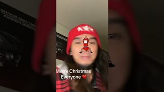 Merry Christmass everyone ❤️ look my nose twerk ????#forentertainmentpurposesonly #shortvideo #fyp