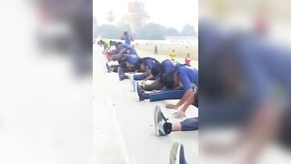 leg Straching After Workout #army #viral #runnning #sports #power #shorts #viralshorts #yoga#bihar