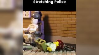 Lego stretching police #shorts