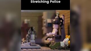 Lego stretching police #shorts