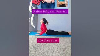 Reduce Belly and Waist fat#shorts#yoga#viral#weightloss#ytshorts#trending#short#NehaHealthyoga