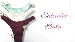 Kits de Calcinha de Coton com elástico de serrinha - Keka Lingerie