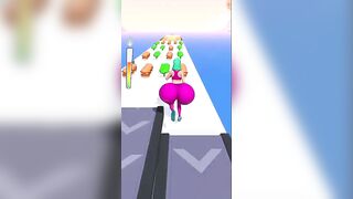 twerk race 3d video 1 |virel video #twerkrunner