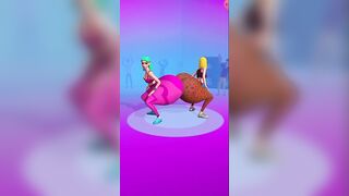 twerk race 3d video 1 |virel video #twerkrunner