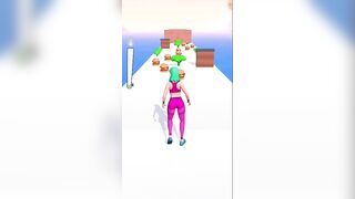 twerk race 3d video 1 |virel video #twerkrunner