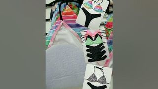 TRAJES de baño Leonina - bikinis triangulito con less modelo v