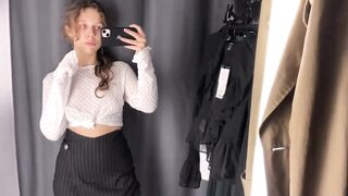 Try On Haul: See-through Clothes and Fully Transparent Women Lingerie | Very revealing!????????